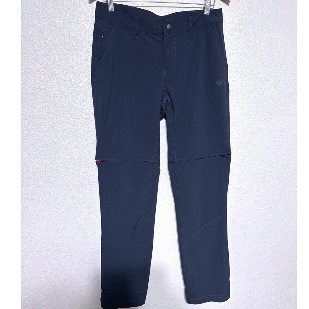 The North Face Women's Sz 8 Navy Blue Utility Paramount Convertible Hiking Pants - Picture 5 of 11